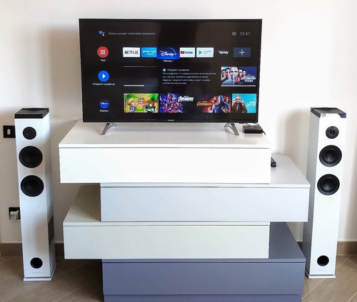 Imagen 5 de 8 de Parlante Energy Sistem Tower 5 g2 portátil con bluetooth ebony 100V/240V
