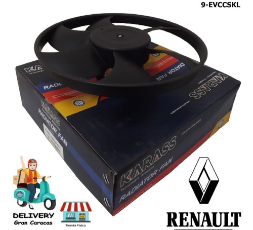 Electroventilador Renault Clio Symbol Kangoo Logan