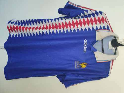 Camiseta Seleccion Francia 1994 adidas Vintage Zidane