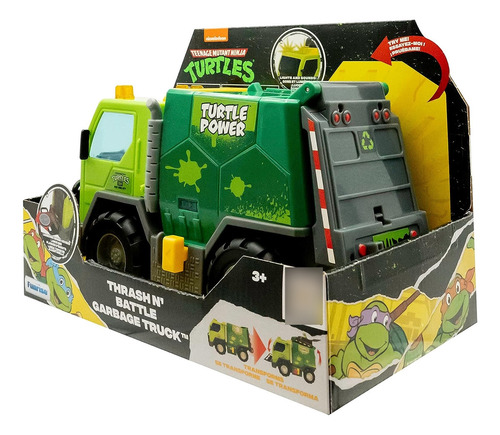 Teenage Mutant Ninja Turtles Thrash N' Battle Garbage Truck