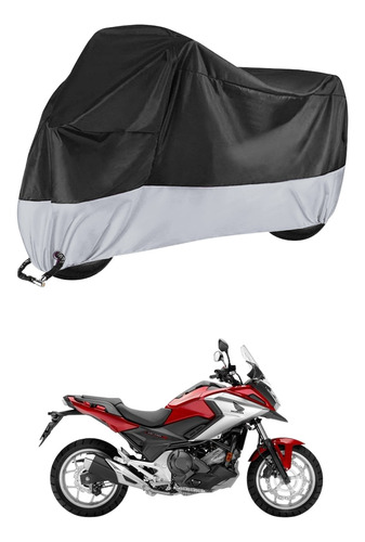 Cubierta Moto Bicicleta Impermeable Para Honda Nc 750 X Dct