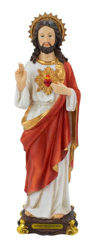 Sagrado Coração De Jesus Enfeite De Resina 41 Cm