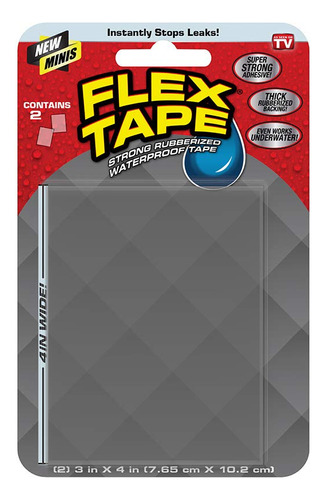 Flex Tape Mini Cinta Impermeable Super Fuerte, Transparente 