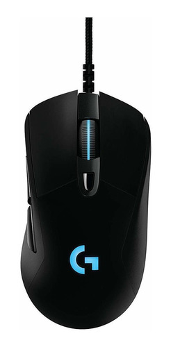 Imagen 1 de 3 de Mouse de juego Logitech  G Series Hero G403 negro