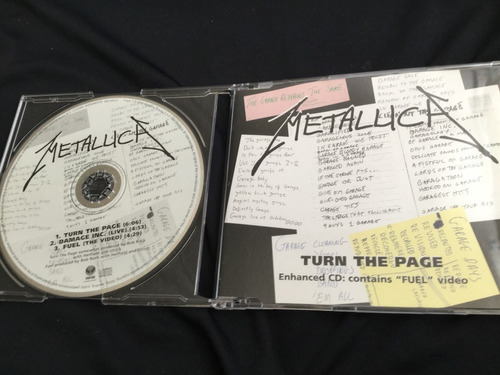 Metallica Turn The Page Megadeth A8