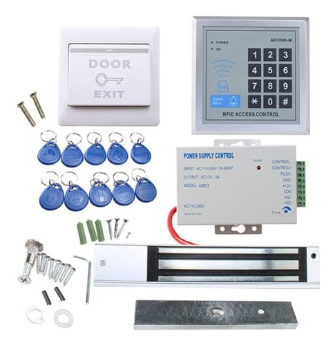 Agptek Kit De Sistema De Control De Acceso Para Puertas  Hs