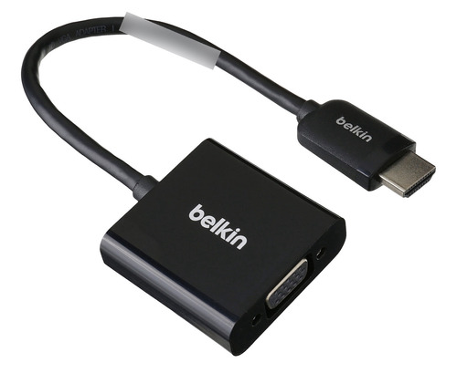 Belkin Adaptador Hdmi A Vga Dongle Con Conector De Audio De