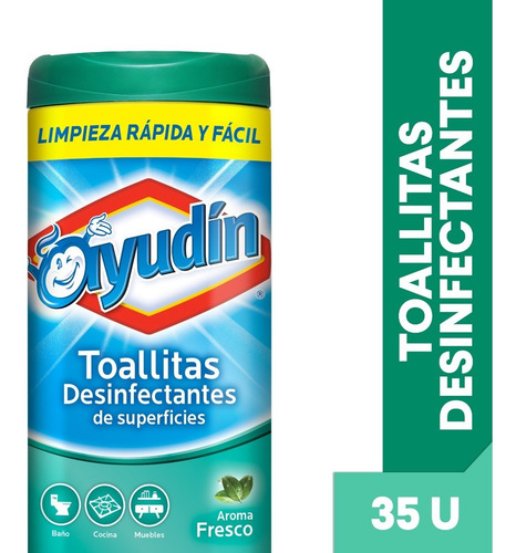 Ayudin Toallitas Desinfectantes Fresca