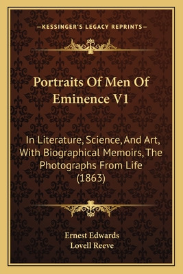 Libro Portraits Of Men Of Eminence V1: In Literature, Sci...