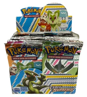 Caja Sobres De Pokemon Boosters X36 Sobres