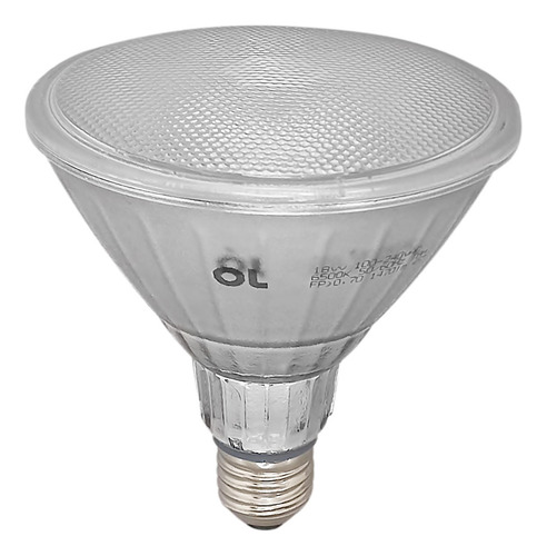 Lâmpada Par38 Led 18w 127/220V E27 Cob Branco Frio 40 Peças Luz Branco-frio 127/220v