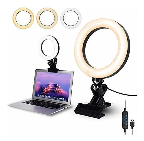 Aro De Luz Iluminaci n Para Videoconferencia Anillo De Luz