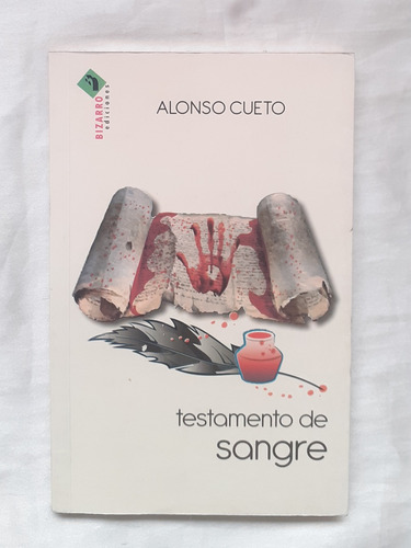 Testamento De Sangre Alonso Cueto Libro Original Oferta 