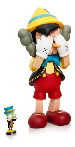 KAWS カウズ PINOCCHIO & JIMINY CRICKET Kaws Toy Pinocchio And Jiminy Cricket 27 Cm Collection