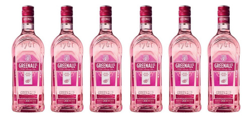 Pack De 6 Ginebra Greenalls Wild Berry 750 Ml