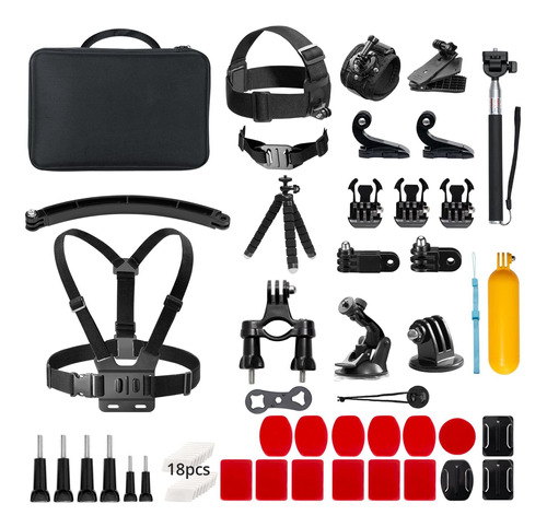 Akaso Kit Accesorio Para Camara Accion Pro Brave Elite Gopro