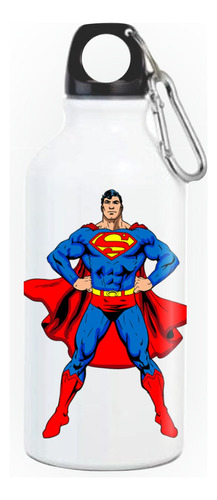 Termo Botilito Superman Comic Caramañola Serie White