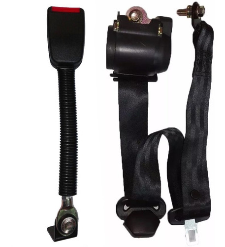 Imagen 2 de 6 de Cinturon De Seguridad Inercial Universal Delantero Retractil