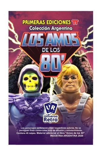 Tradings Cards Catalogo Argentino He-man Top Toys Motu Ur
