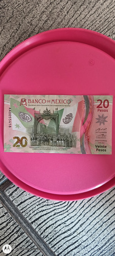 Billete $20 México Aa00 2021