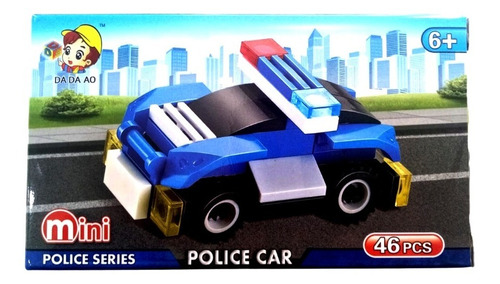 Mini Bloques Policía City Police Vehículos Varios Modelos