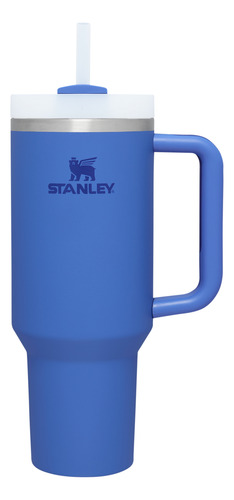 Vaso Térmico Stanley The Adventure Quencher Liso Color Azul Índigo 887mL