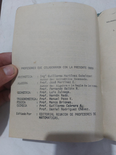 Libro Exámenes Admisión Uni 1970 Al 81 (Usado)