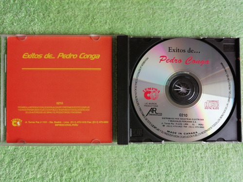 Eam Cd Los Exitos De Pedro Conga Orq. 1992 Canta: Maelo Ruiz