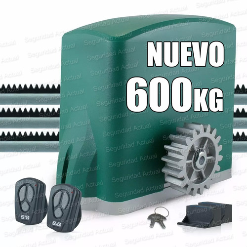 Motor Porton Corredizo Muy Fuerte 600 Kg.  Completo