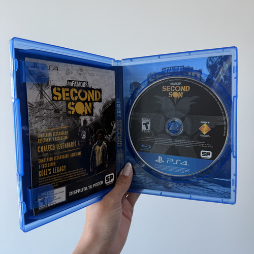 Infamous Second Son Ps4, Semi Novo Mídia Física (Recondicionado)