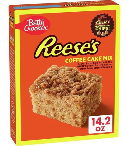 Mezcla Pastel Coffee Cake Con Chispas Reeses Betty Crocker