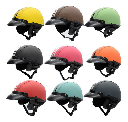 Capacete Coquinho Bike Elétrica Skate Moto Scooter Patinete Cor Preto Tamanho M