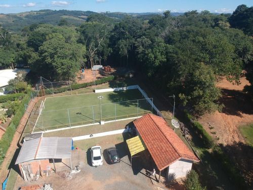 Chácara Ibiúna Condomínio 1.500 Mts Casa E Campo Futebol !!!