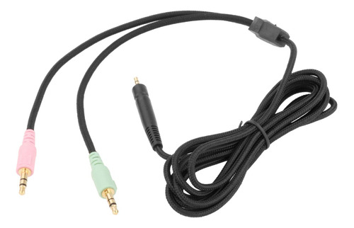 Divisor De Micrófono Para Auriculares De 3,5 Mm Para Pc