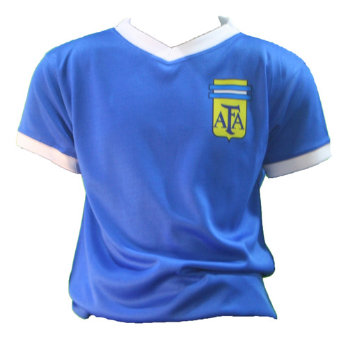Camiseta Argentina 86 Suplente - Adultos.