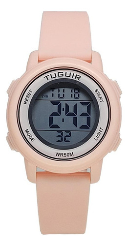 Relógio Tuguir Feminino 1721 Tg30350 Infantil Digital Rosa