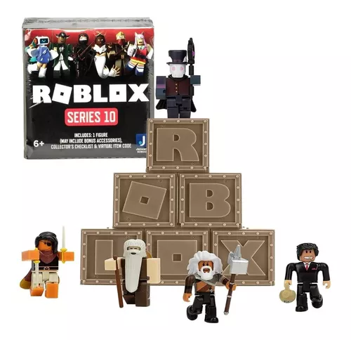 Boneco Roblox Series 10 Surpresa E Acessórios Código Virtual