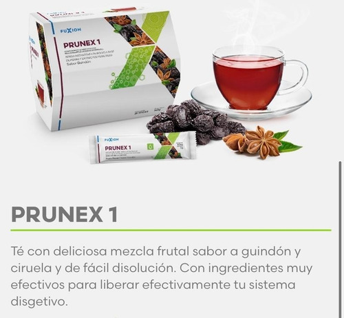 Prunex 1, Desintoxica, Desinflama El Colon, Elimina Heces 