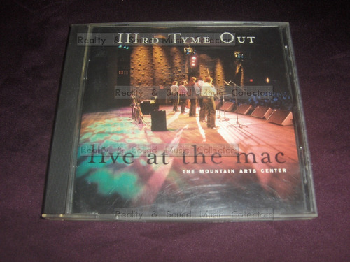 Iiird Tyme Out Live At The Mac Cd Rounder Usa 1998