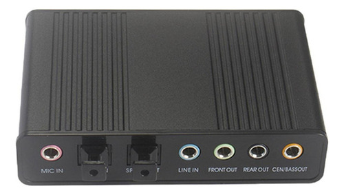 Tarjeta De Sonido Usb Aleación De Aluminio Con Spdif Audio