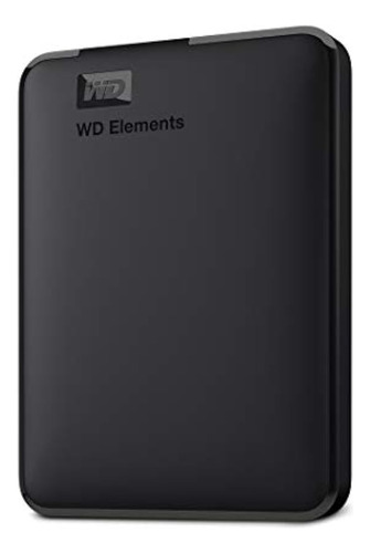 Disco Duro Externo Portátil Wd Elements De 2tb Hdd, Usb 3.0,