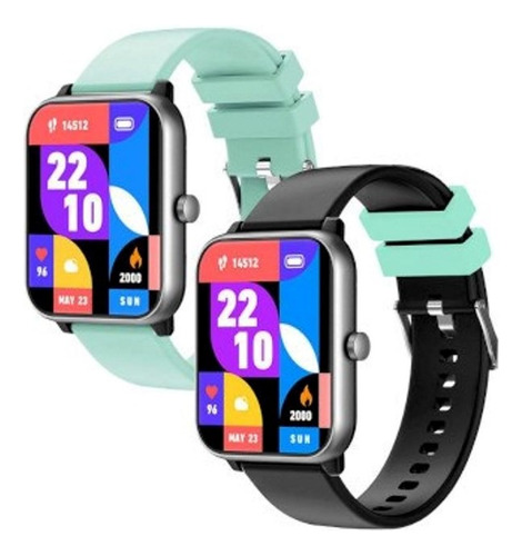 Reloj Smartwatch Mistral 2 Mallas Smt-ts82-09 Agente Oficial