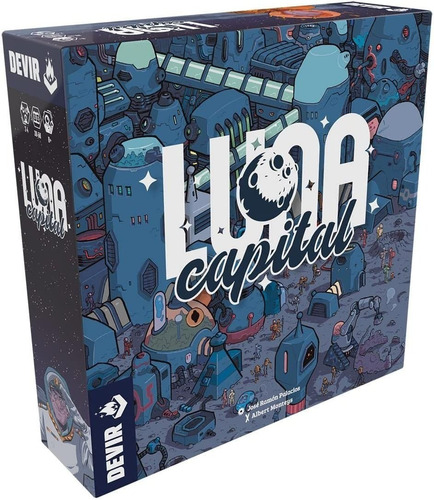 Luna Capital | Juego De Mesa Nuevo Original