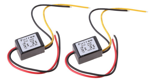 2 Piezas Dc-dc Step-down 12v (6.3-20v) A 3.3v 2a Para Coche