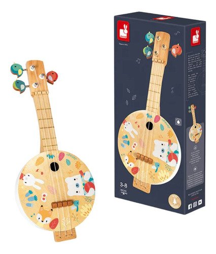 Banjo Infantil Pure Janod - Madeira