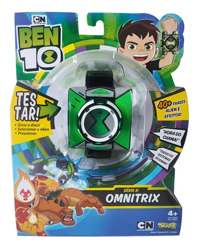 1 Reloj Interactivo Ben 10 Omnitrix Con 40 Frases De La Seri