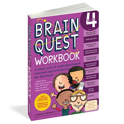 Book : Brain Quest Workbook Grade 4 - Gregorich, Barbara