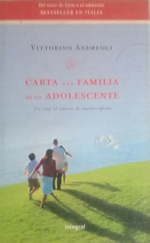 Carta A La Familia De Un Adolescente,vittorio Andreoli,nuevo