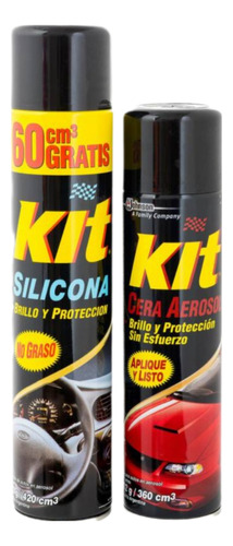Protector Y Renovador Kit Pack Silicona Spray Más Cera Spray