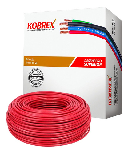 Cable Kobrex Thw Calibre 12 - Rojo